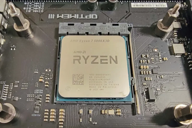 AMD Ryzen 7 5800X3D Makes Triumphant Return at MSRP, Offering Respite to Eager AM4 Enthusiasts