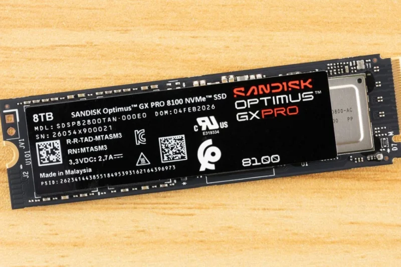 SanDisk Optimus GX Pro 8100 8TB SSD Review: A High-Capacity PCIe 5.0 Powerhouse with a Premium Price Tag