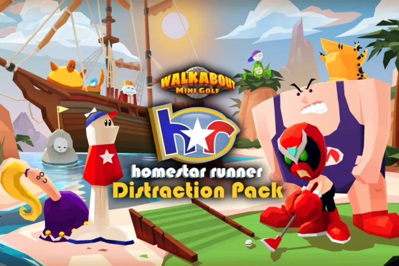 Teeing Off in Free Country, USA: A Deep Dive into the Homestar Runner Distraction Pack