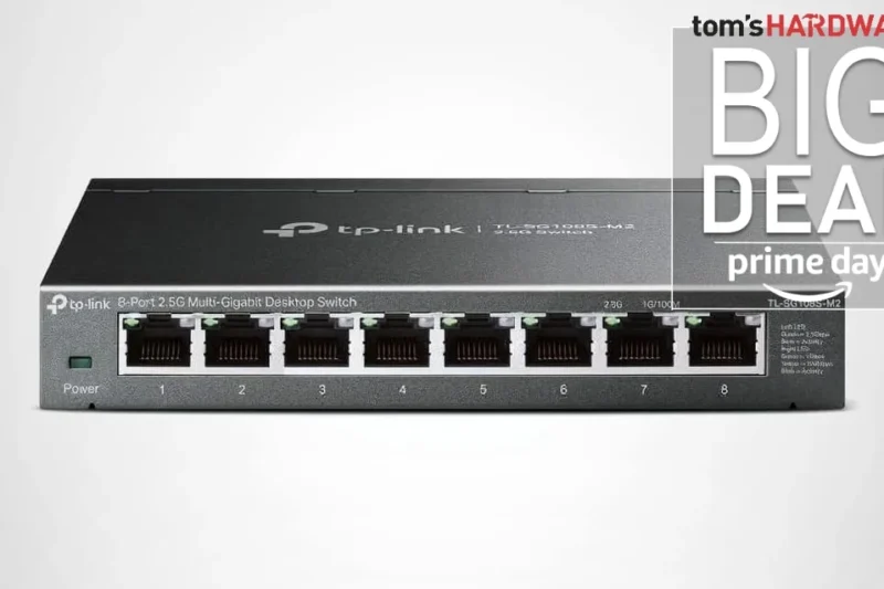 TP-Link Unleashes Unprecedented Value: The TL-SG108S-M2 2.5 GbE Switch Drops to $49.99 in Prime Day Steal