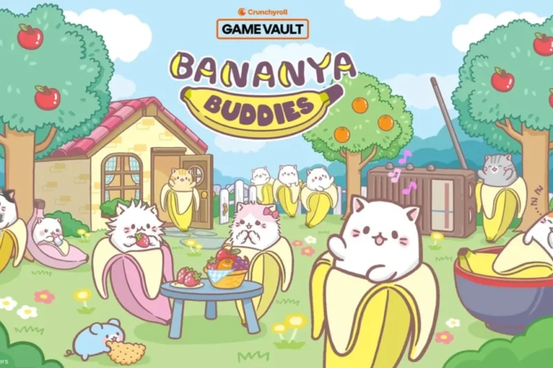 Crunchyroll Enters Original Game Publishing with the Whimsical ‘Bananya Buddies’