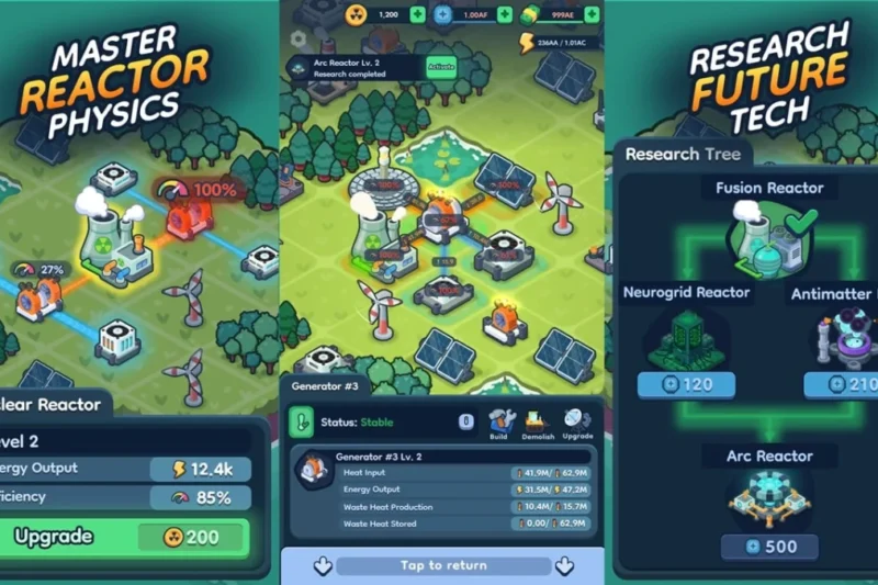 From Wind Turbines to Black Hole Reactors: The Evolution of RSGapps’ ‘Reactor 2: Nuclear Tycoon’