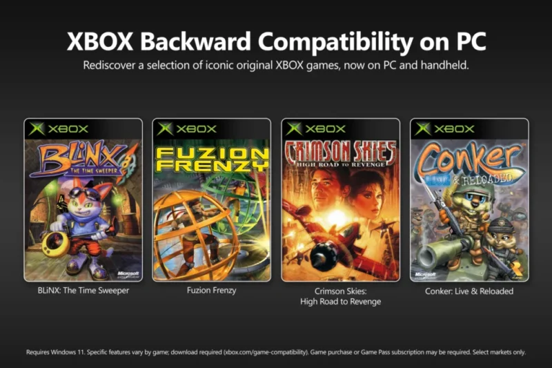 Xbox Launches Ambitious "Backward Compatibility on PC" Program to Preserve Gaming Heritage