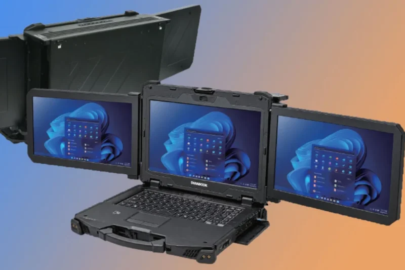 Durabook Unveils the Z14I-DX3: A Heavy-Duty Triple-Screen Mobile Workstation Built for Extreme Environments