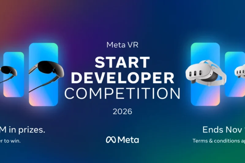 Meta Announces $1 Million Developer Competition for Quest and Upcoming VR Glasses at Connect 2026