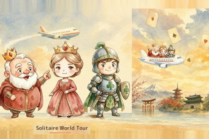 Solitaire World Tour: Klondike – A Zen-Like Journey Through East Asia