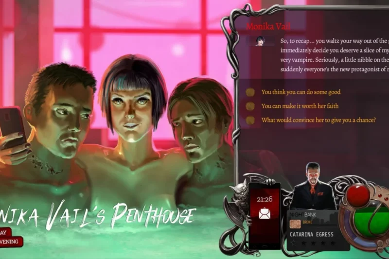 Steam Reverses Controversial ‘Adults Only’ Classification for Vampire RPG Nighthawks, Saving It From Storefront Limbo