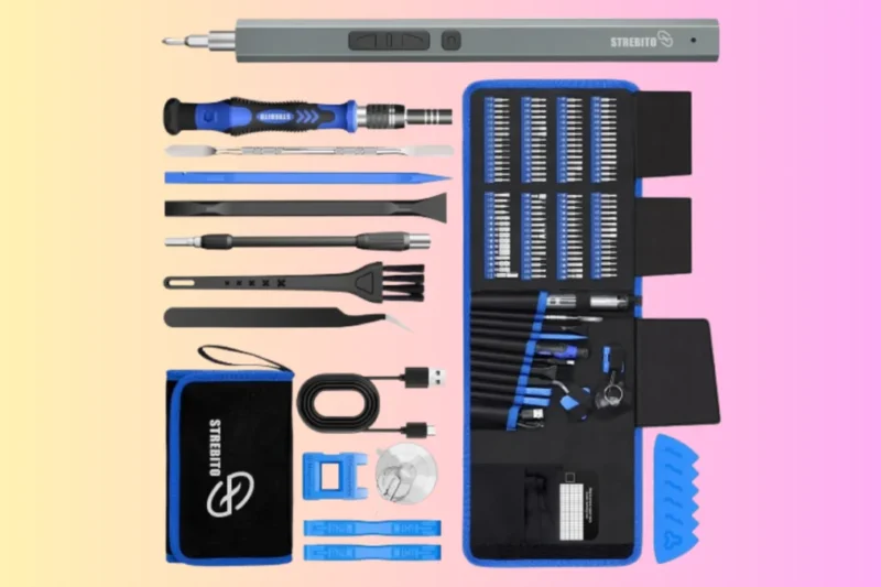The Ultimate Toolset Upgrade: Strebito’s 144-in-1 Precision Screwdriver and Electric Tool Kit Drops to $39.99 on Amazon