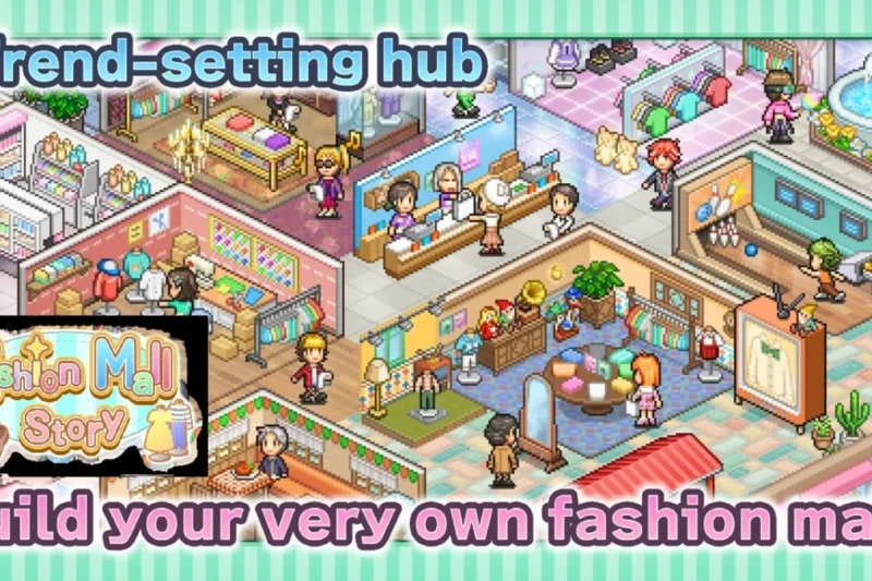 Build Your Empire, One Stitch at a Time: Kairosoft Launches ‘Fashion Mall Story’ Globally