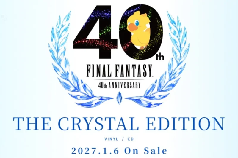 Square Enix Announces Grand ‘Final Fantasy 40th Anniversary: The Crystal Edition’ Compilation Album Across Vinyl and CD
